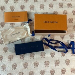 Louis Vuitton Sunglass box and dust bag